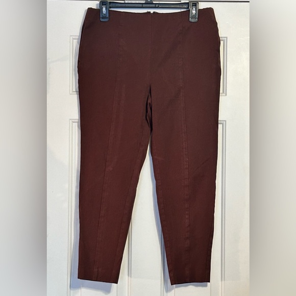 Alfani Slim Brown Pants in Size 10 Petite - Picture 1 of 9